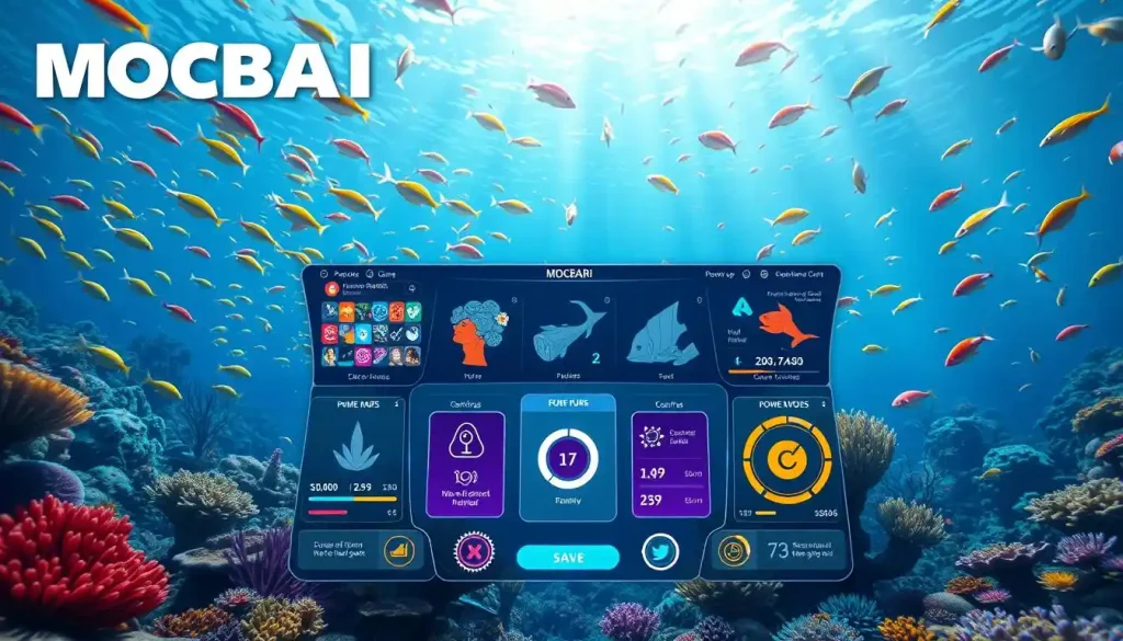 Giao diện bắn cá MocBai